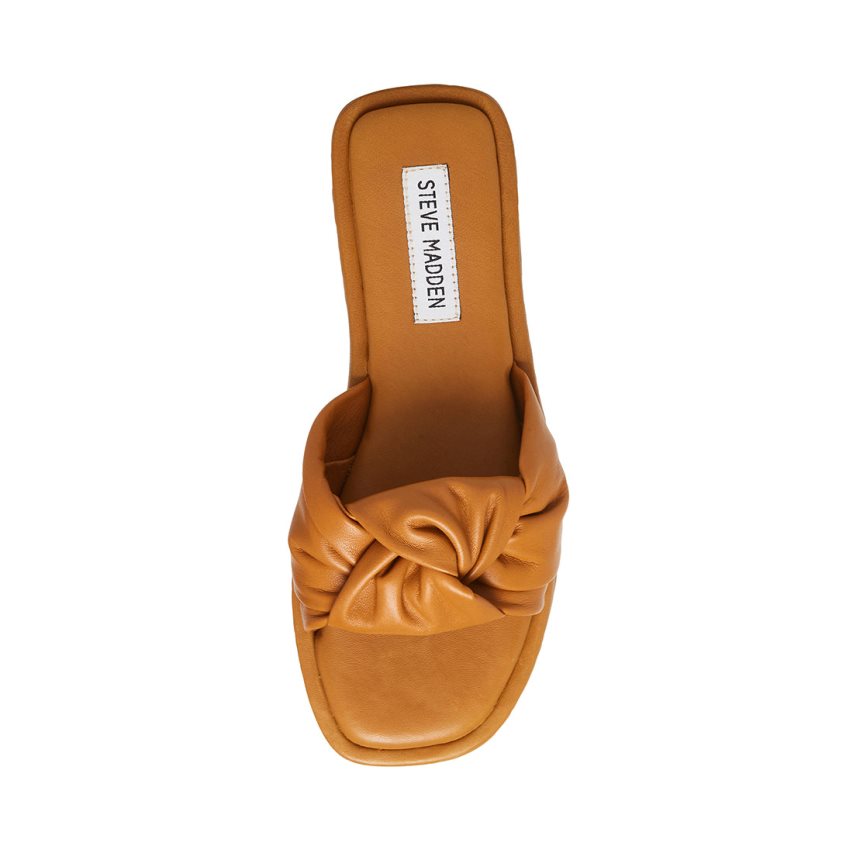 Sandalias de Diapositivas Steve Madden Tatiana Mujer Marrones | ES DP0613